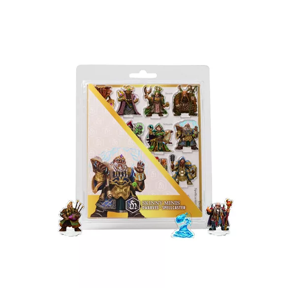 Skinny Minis - Dwarves Spellcaster - EN-DIBSM013