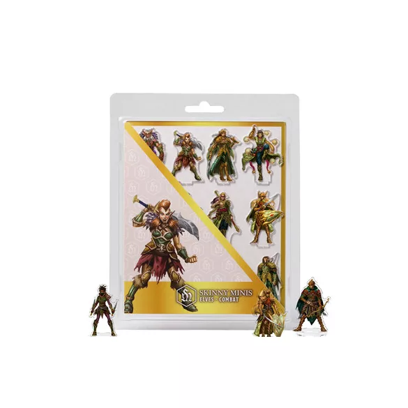 Skinny Minis - Elves Combat - EN-DIBSM014