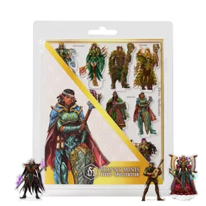Skinny Minis - Elves Spellcaster - EN-DIBSM015