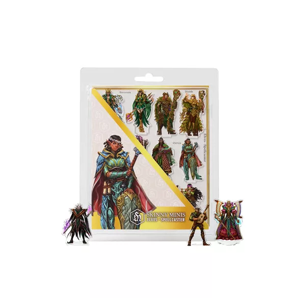 Skinny Minis - Elves Spellcaster - EN-DIBSM015
