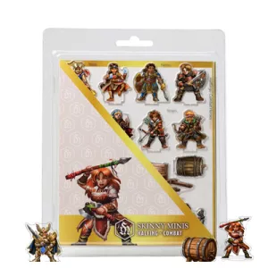 Skinny Minis - Halfling Combat - EN-DIBSM016