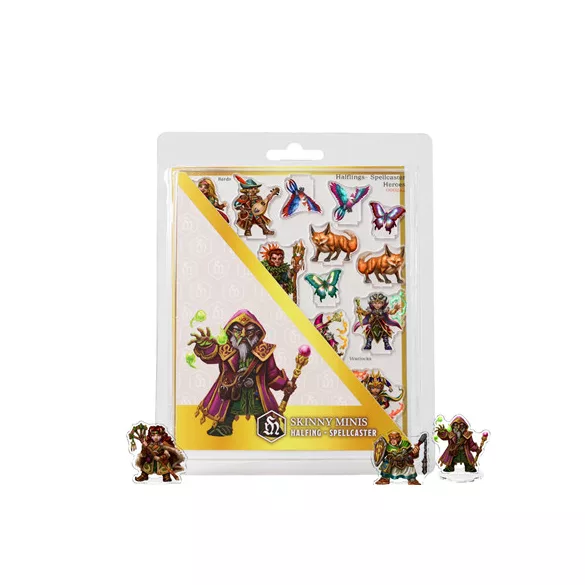 Skinny Minis - Halfling Spellcaster - EN-DIBSM017