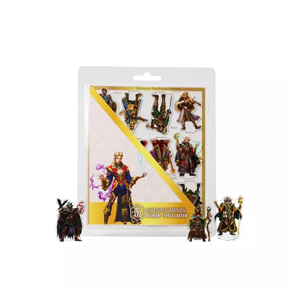 Skinny Minis - Human Spellcaster - EN-DIBSM021