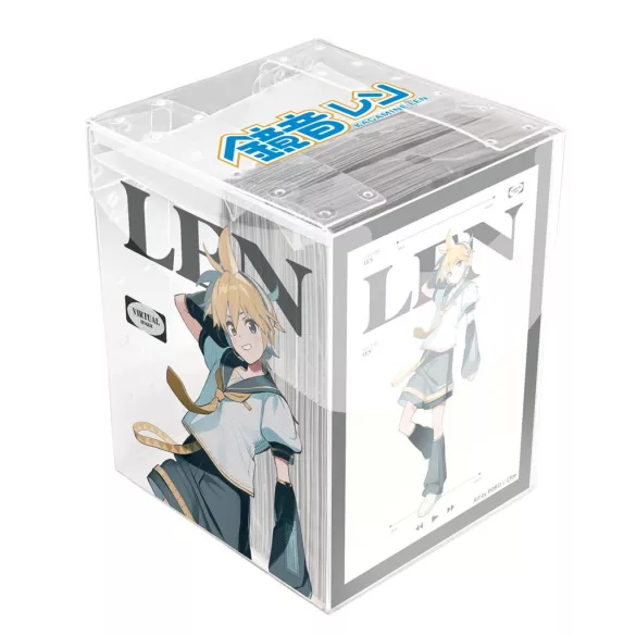 UP - Hatsune Miku - Retro Soundscapes: Len 100ct DECK PROTECTOR Sleeves in Clear Box-16832