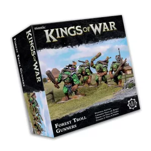 Kings of War - Forest Troll Gunners-MGKWHF308