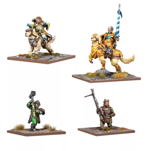 Kings of War - Halfling Hero Pack-MGKWHF204