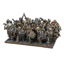 Kings of War - Northern Alliance Tribesmen Regiment-MGKWL301