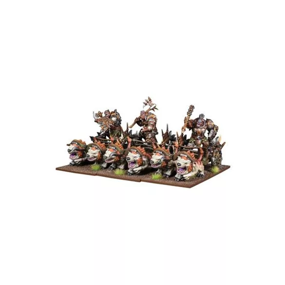 Kings of War - Ogre Chariots Regiment-MGKWH306