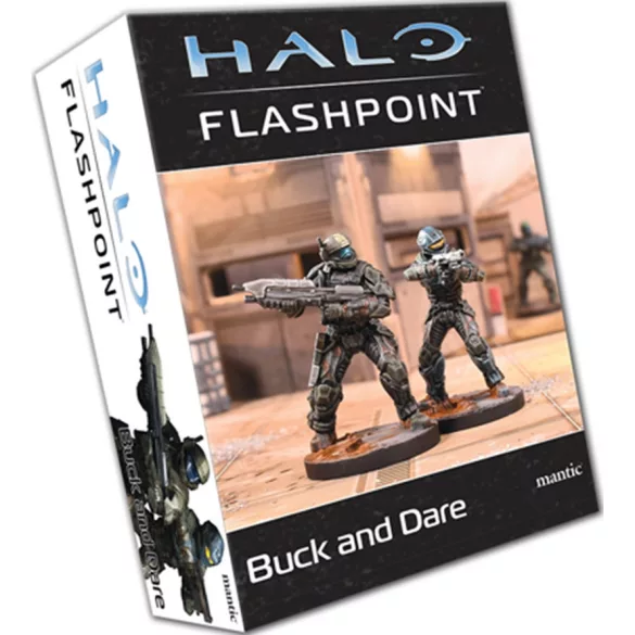 Halo Flashpoint - Buck and Dare (retail versions) miniatúrák