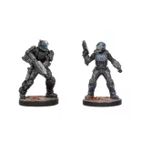 Halo Flashpoint - Buck and Dare (retail versions) miniatúrák