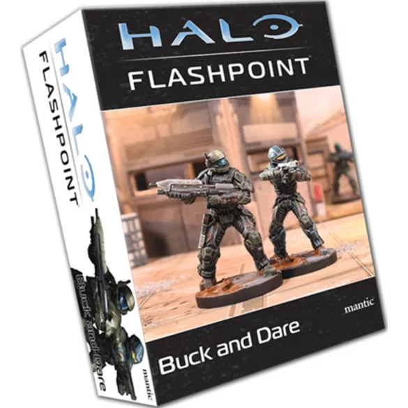 Halo Flashpoint - Buck and Dare (retail versions) miniatúrák
