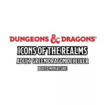 D&D Icons of the Realms: Adult Green Dragon Deceiver Boxed Miniature - EN-96399