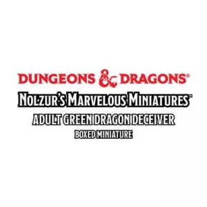 D&D Nolzur's Marvelous Miniatures: Adult Green Dragon Deceiver - EN-90850