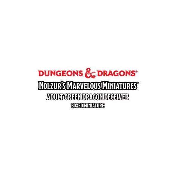 D&D Nolzur's Marvelous Miniatures: Adult Green Dragon Deceiver - EN-90850
