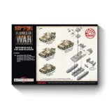 Flames of War H35 / H39 Hotchkiss Tank Platoon - 5 műanyag harckocsi