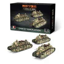 Flames of War - Char 2C Tank Platoon (x3)-FRX17