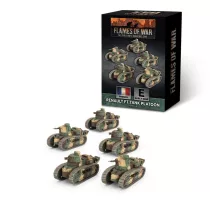 Flames of War - Renault FT Tank Platoon (x5)-FRX18