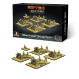 Flames of War - 105mm Howitzer Battery miniatűra szett (4 löveg)