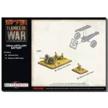 Flames of War - 105mm Artillery Battery minikészlet (4 löveg)
