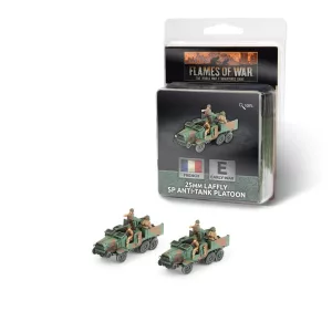 Flames of War - 25mm Laffly SP Anti-tank Platoon (x2)-FR161