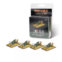 Flames of War - 25mm AA Platoon (x4 guns)-FR546