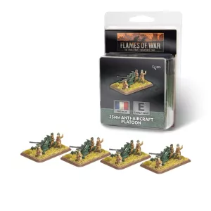 Flames of War - 25mm AA Platoon (x4 guns)-FR546