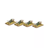 Flames of War - 25mm AA Platoon miniatűr egység (4 löveg)