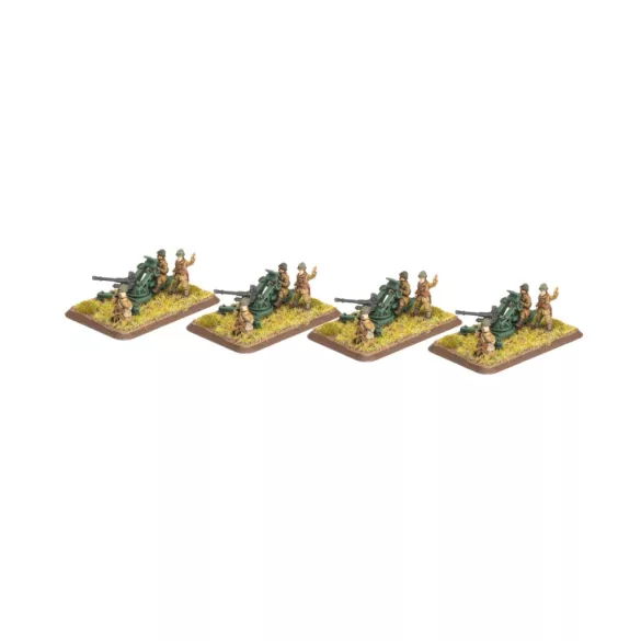Flames of War - 25mm AA Platoon miniatűr egység (4 löveg)