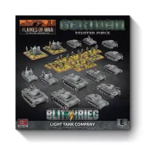 German Light Tank Company (Plastic) harckocsi miniatűr egység