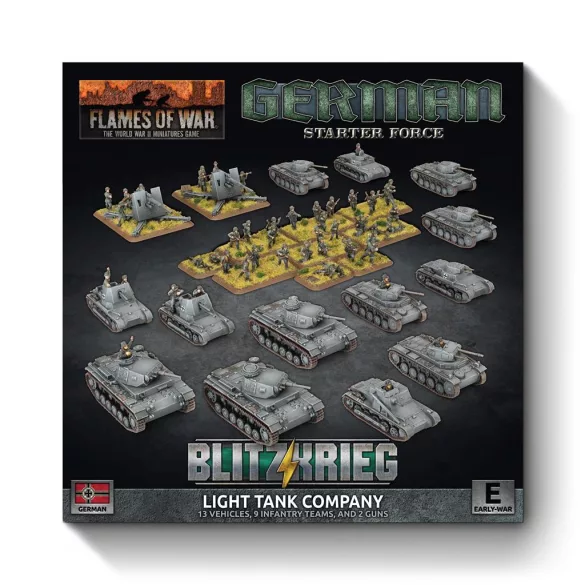 German Light Tank Company (Plastic)-GEAB29