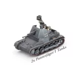 German Light Tank Company (Plastic) harckocsi miniatűr egység