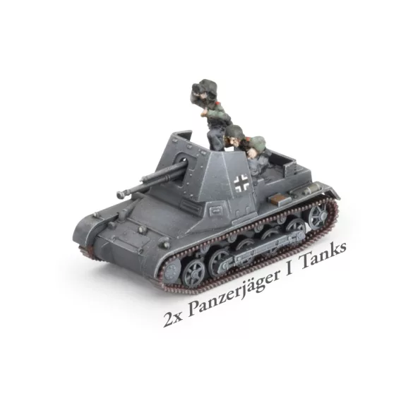 German Light Tank Company (Plastic) harckocsi miniatűr egység
