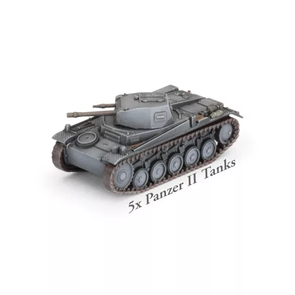 German Light Tank Company (Plastic) harckocsi miniatűr egység