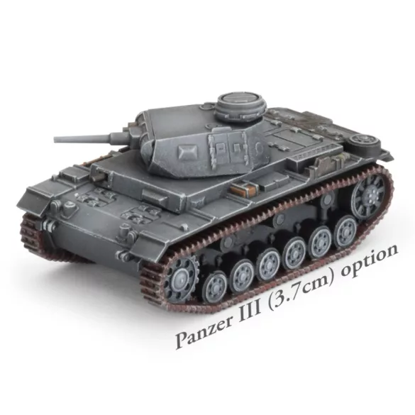 Flames of War - Panzer III/StuG III A Platoon (x5 Plastic)
