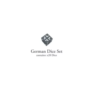 Flames of War - German Early War Dice Set (x20)-GE912