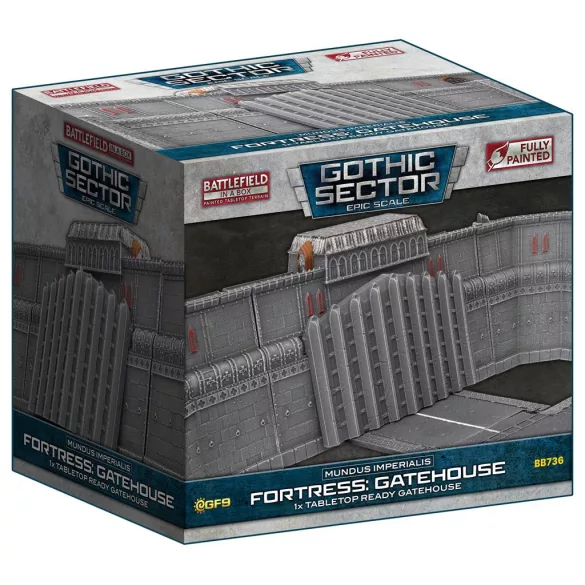 Mundus Imperialis Fortress: Gatehouse (x1)-BB736