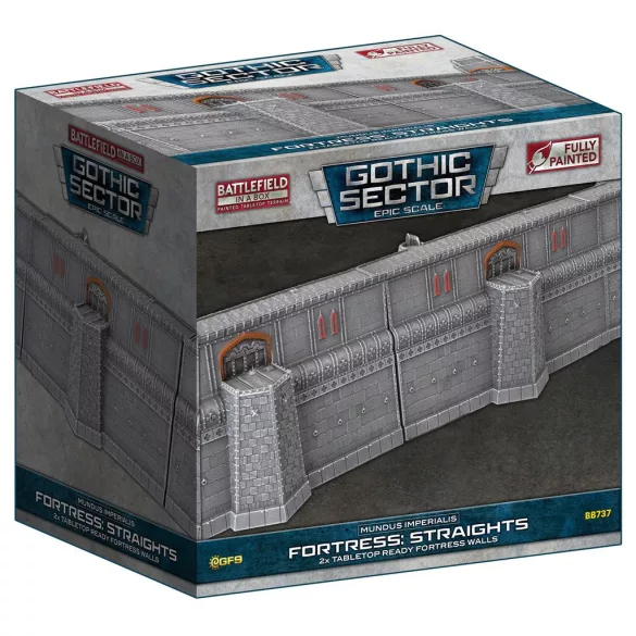 Mundus Imperialis Fortress: Straight (x2)-BB737