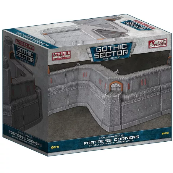 Mundus Imperialis Fortress: Corner (x2)-BB738
