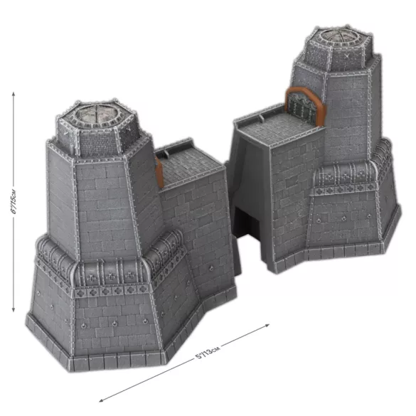 Mundus Imperialis Fortress: End (x2) terepelem készlet