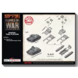 Flames of War - Panzer I Platoon (x5 Plastic) harckocsi minik