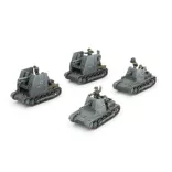 Flames of War - Panzerjager I Anti-tank Platoon (x4 Plastic)