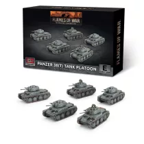 Flames of War - Panzer 38(t) Platoon (x5 Plastic)-GBX200