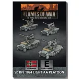 Flames of War - Sd Kfz 10/4 (2cm) Light AA Platoon miniatűr készlet (x4)