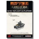 Flames of War - Sd Kfz 10/4 (2cm) Light AA Platoon miniatűr készlet (x4)