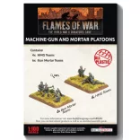 Flames of War - HMG and Mortar Platoons (Early, Plastic) miniatűra szett
