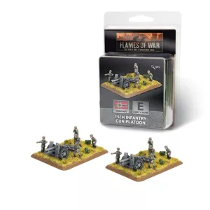 Flames of War - 15cm Infantry Gun Platoon (x2 guns)-GE582