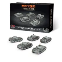 Flames of War - Panzer II Platoon (x5 Plastic)-GBX198