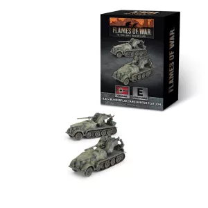 Flames of War - 8.8cm Bunkerflak Tank-hunter Platoon (x2)-GBX209