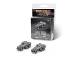 Flames of War - Sd Kfz 231 (6-rad) Heavy Scout Troop (x2)-GE321