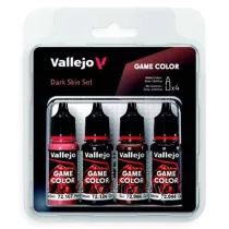 Vallejo - Game Color / 4 colors - Dark Skin Set-72387